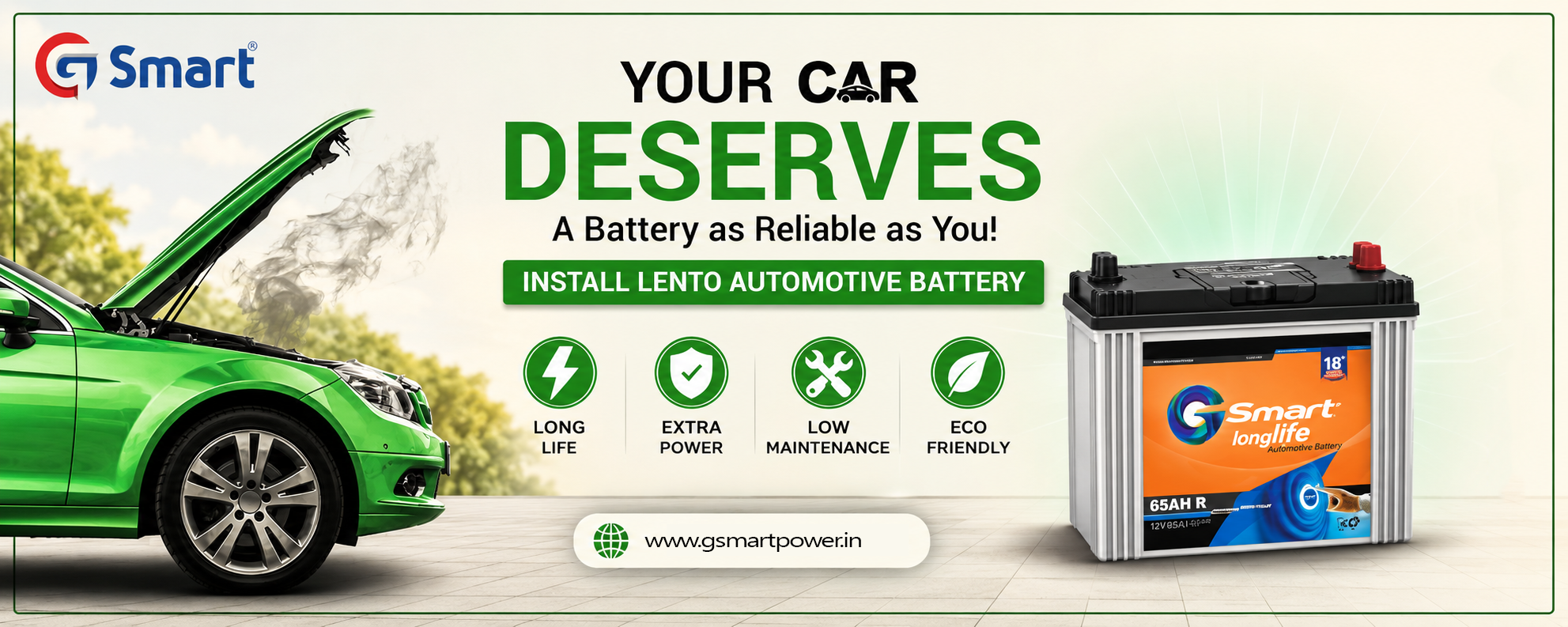 Gsmart E-Rickshaw Batteries Jind